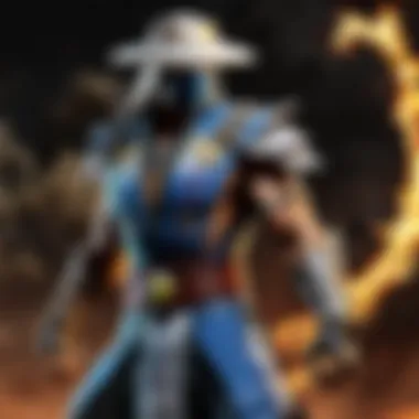 Raiden summoning electrifying powers