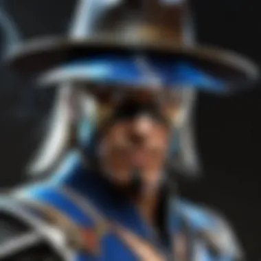 Raiden's Electrifying Visage