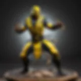 Rare Scorpion Figurine Mortal Kombat Collectible