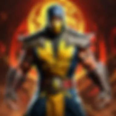 Intriguing character with otherworldly powers in Mortal Kombat