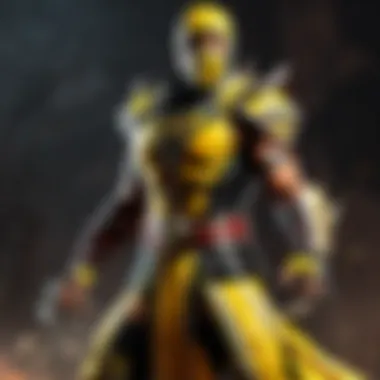 Fierce warrior in Mortal Kombat 11