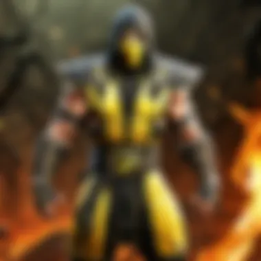 Scorpion character design