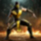 Intriguing character of Scorpion in action