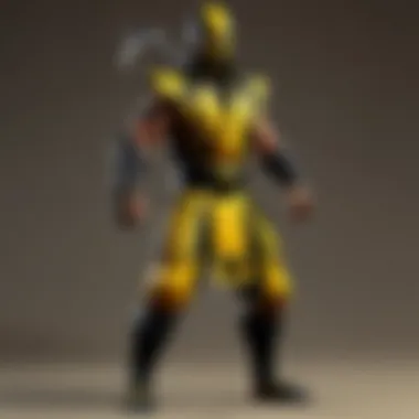 Mortal Kombat Scorpion Action Figure