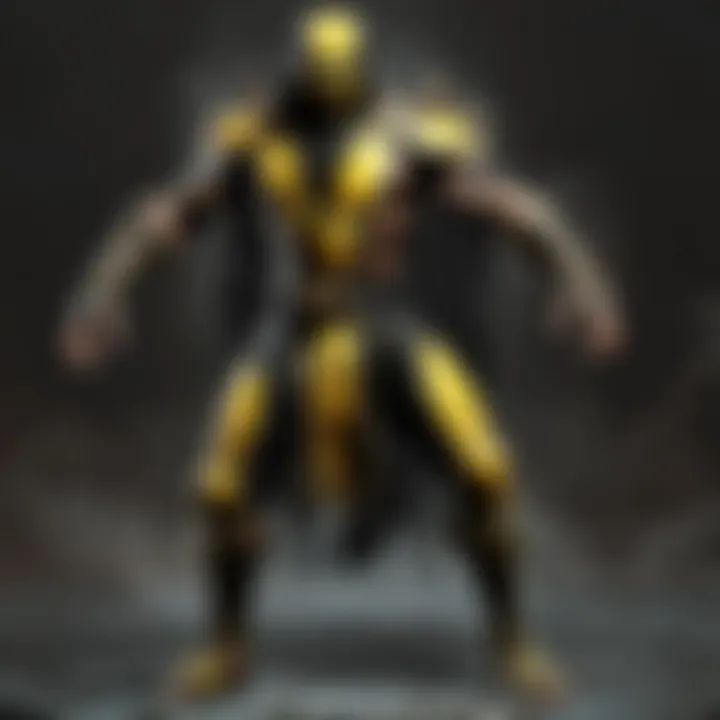 Scorpion Mortal Kombat Character