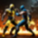 Shadow Combat Master Scorpion vs. Sub-Zero