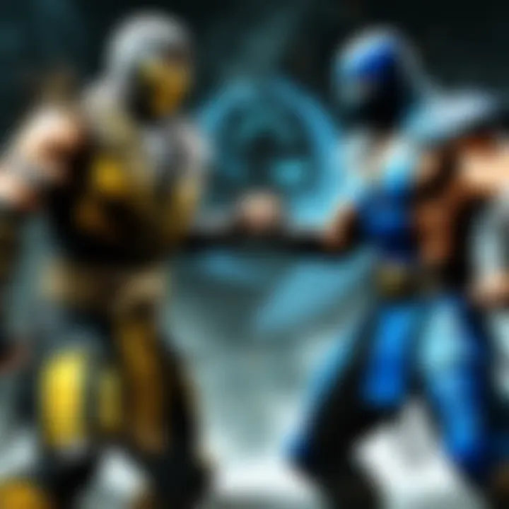 Scorpion Versus Sub-Zero Epic Battle