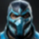 Sculpted Sub-Zero Mask