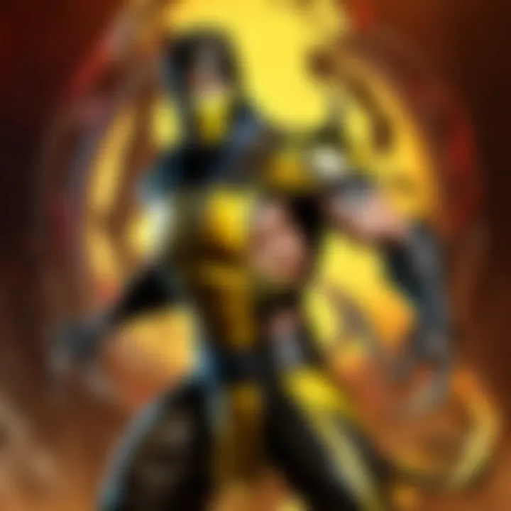 Sinister Scorpion: A Glimpse into Mortal Kombat Cabinet Design