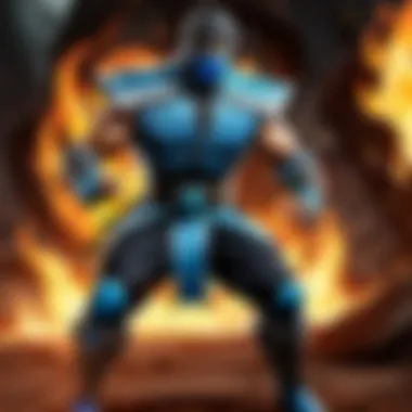 Strategic battle featuring Sub-Zero in Mortal Kombat for the Switch