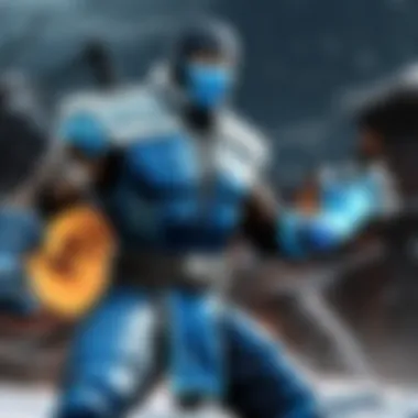 Sub-Zero's chilling presence in Mortal Kombat