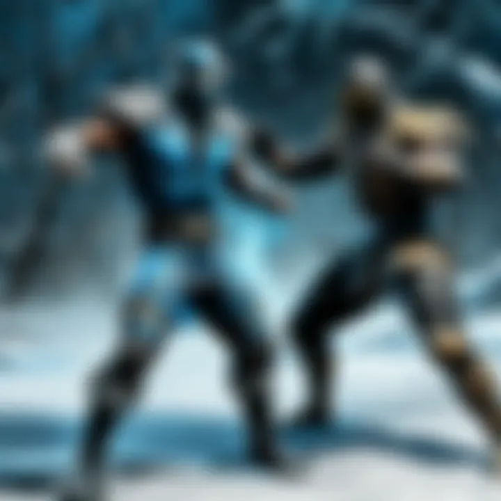 Strategic positioning for maximum impact in Sub Zero combos