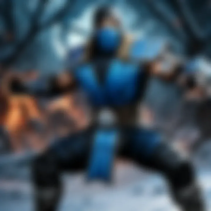 Sub Zero fan community event with themed decorations