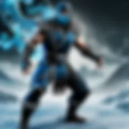 Frozen Fury - Sub Zero in Mortal Kombat