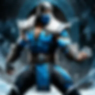 Sub-Zero's Frozen Tundra Battle Stance