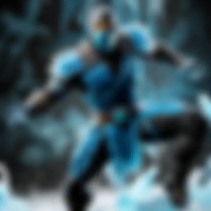 Sub-Zero Ice Blast Mortal Kombat Replica