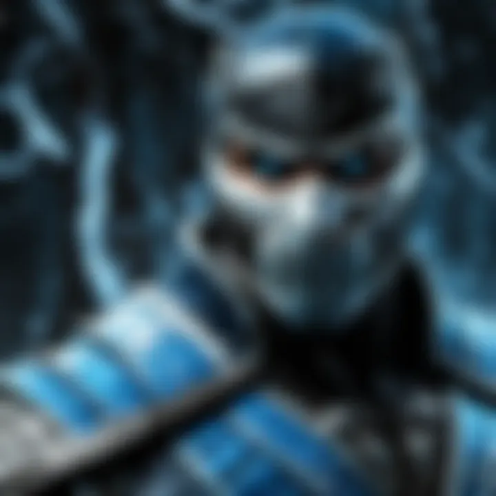 Sub Zero's Icy Makeup Transformation