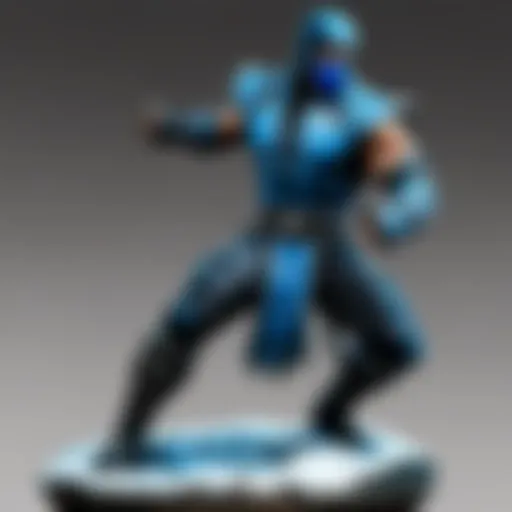 Sub-Zero Statue