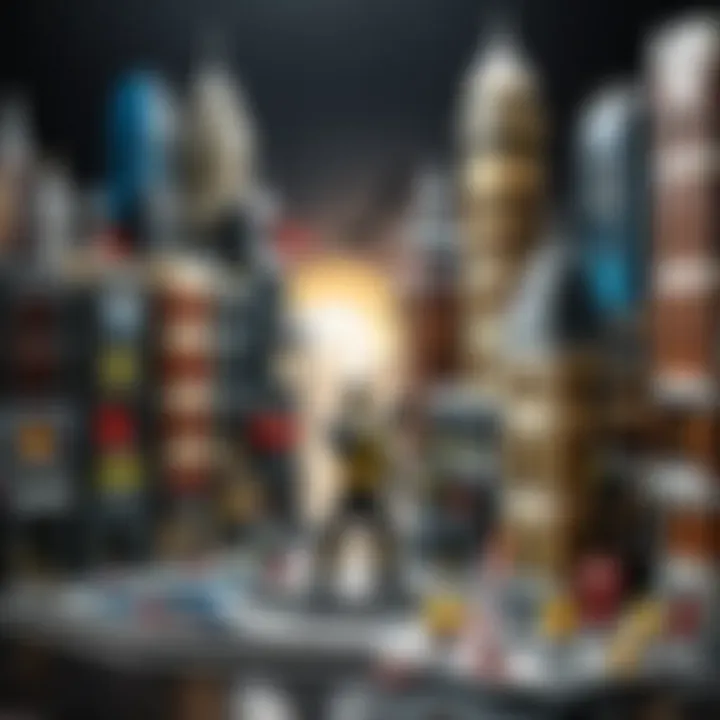 Superhero Lego Cityscape