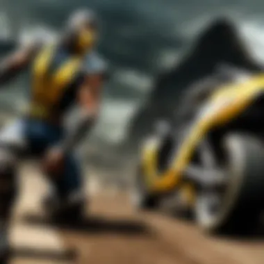 Thrilling Racing Tracks of Motor Kombat XL