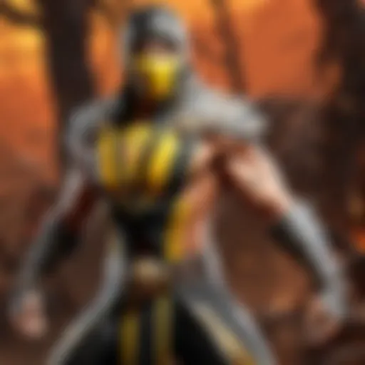 Fierce Warrior unleashing devastating attacks in Mortal Kombat 11