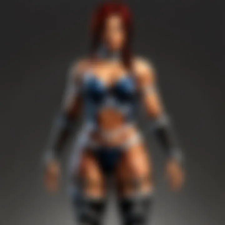 Mortal Kombat Lita Small Special Abilities Showcase