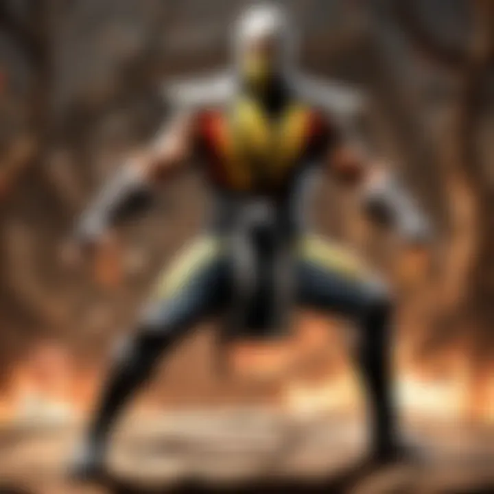 Intense combat moves in Mortal Kombat online