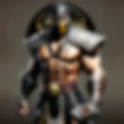 Warrior character in Mortal Kombat