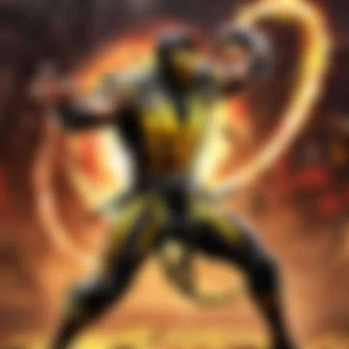 Scorpion's Fatal Blow in Mortal Kombat Switch