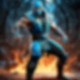 Sub-Zero in Mortal Kombat Switch