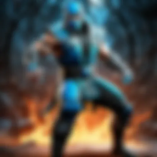 Sub-Zero in Mortal Kombat Switch