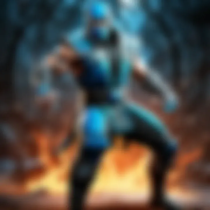 Sub-Zero in Mortal Kombat Switch