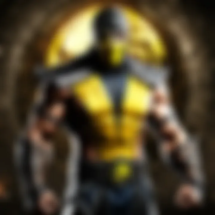 Mortal Kombat X tournament scene