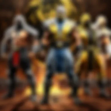 Dynamic character duel in Mortal Kombat