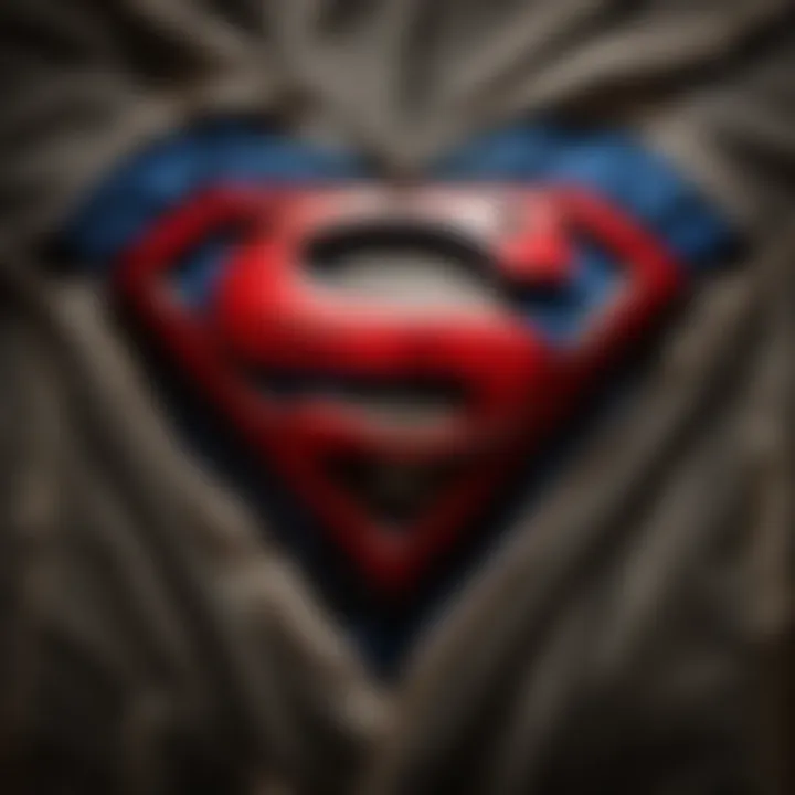 Superman Emblem on Premium Fabric