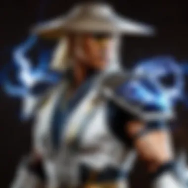 Raiden character in Mortal Kombat 11