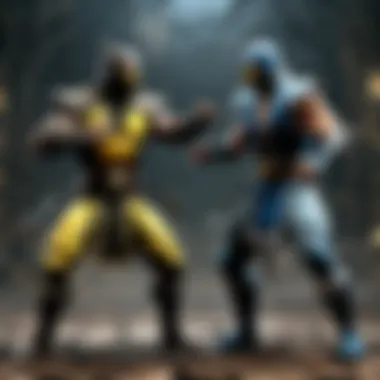 Dynamic combat scene in Mortal Kombat PC gameplay