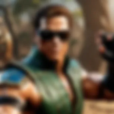 Johnny Cage's Epic Selfie Fail