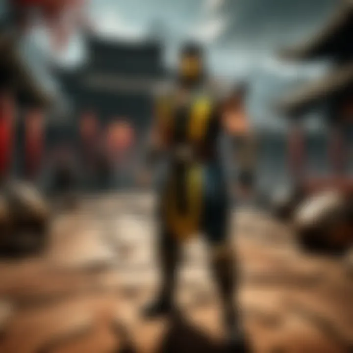 Visually stunning environments in Mortal Kombat on PS4