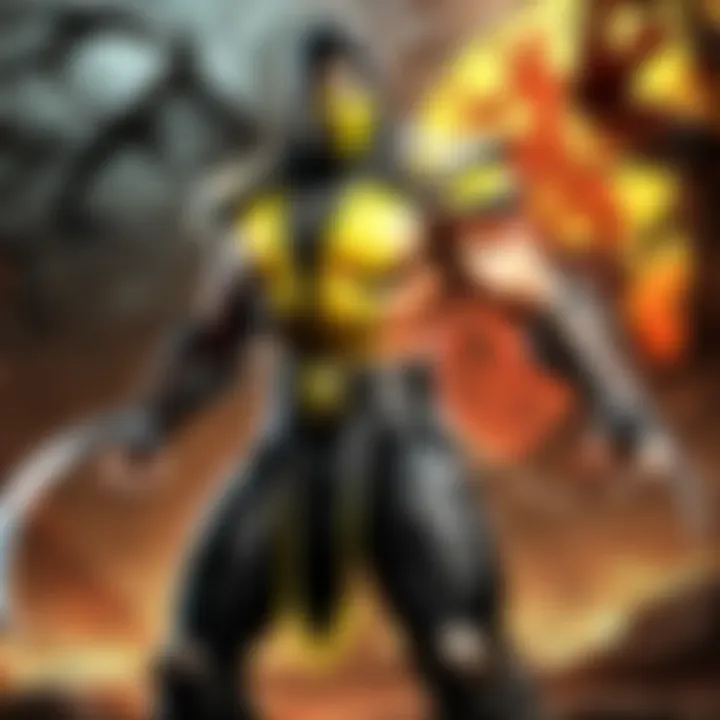 Warrior character in Mortal Kombat Mobile